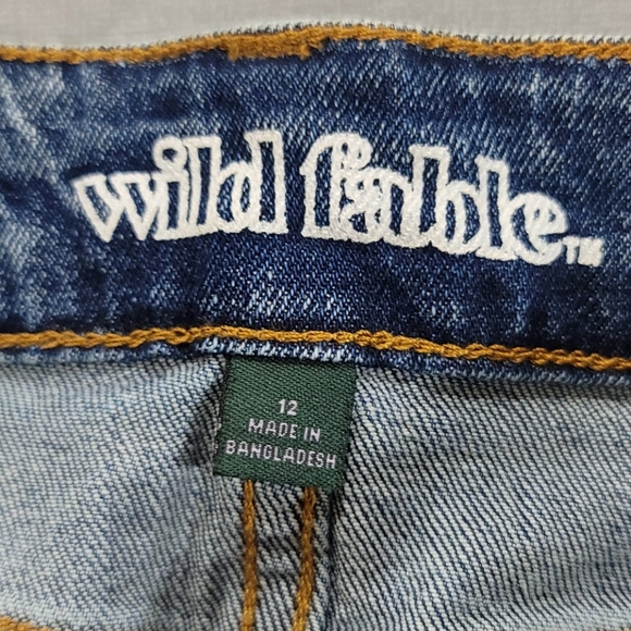 Wild Fable Jean Mini Skirt - Picture 3 of 4